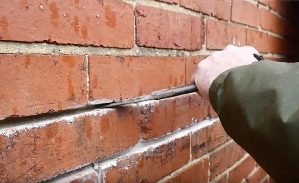 Wall Repointing Completed